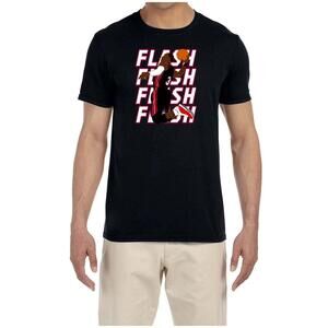 Miami Heat Dwyane Wade Flash Text Pic T Shirt